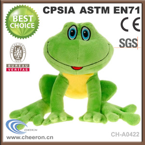 fabricación de alta calidad de la rana de peluche con <span class=keywords><strong>el</strong></span> encantador diseño dulce - Product Image 1