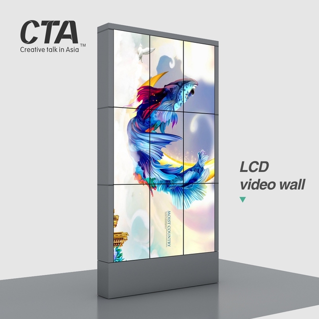 Modern Design Vertical Big Lcd Screen Video Wall for Advertising