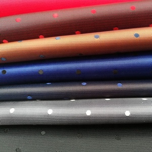 Poly Viscose Hai Tone Jacquard Lót Polka Dot Taffeta Vải Dobby Lót Áo Khoác Phù Hợp Với Vải Lót Poly/Viscose Vải Dệt - Product Image 4