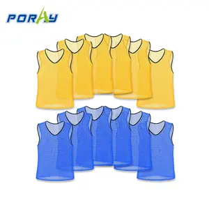 Futbol Eğitim Pinnies/Scrimmage Yelekler/Spor Önlükler 10 paket