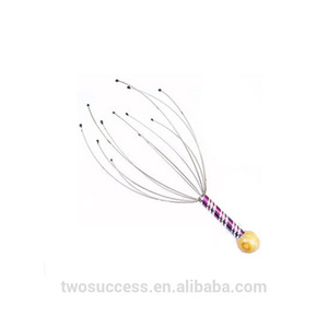 Pince à cheveux électrique avec manche en bois, <span class=keywords><strong>Massage</strong></span> du cuir chevelu, Stimulation des cheveux, soulagement du Stress - Product Image 5