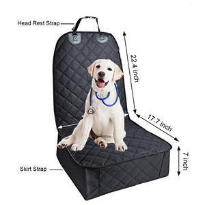 <span class=keywords><strong>Amazon</strong></span> Venta caliente impermeable tela acolchada antideslizante perro mascota asiento cubierta del asiento delantero - Product Image 1