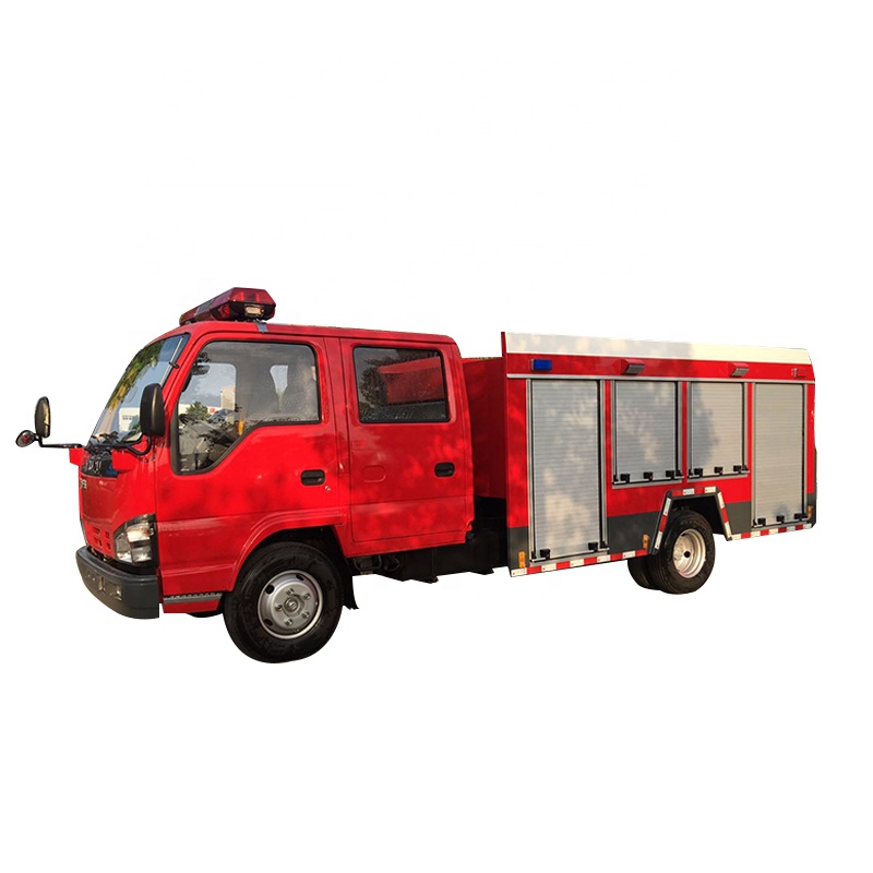 Японский Isuzu 600p пожарный водяной насос грузовик 4 тонны водный танкер пожарный автомобиль 4*2 пожарные двигатели