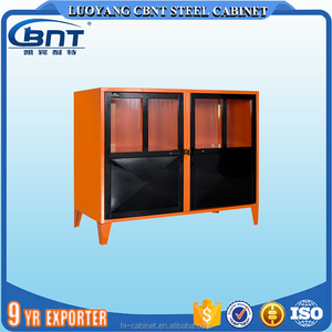 المنزل تستخدم الصلب رف مجلس الوزراء عرض المعادن باب واحد مجلس الوزراء للمنزل - Product Image 3