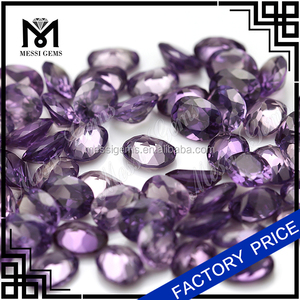 6x8 oval cut <span class=keywords><strong>piedra</strong></span> <span class=keywords><strong>alejandrita</strong></span> sintética que cambia de color - Product Image 3