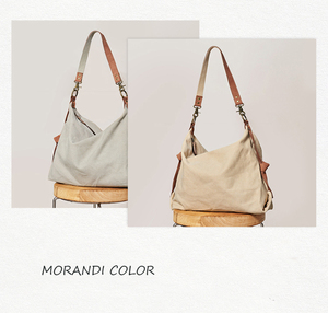 Cina OEM Sacchetto Languido di Stile di Tela di Canapa Delle Donne Della Ragazza Sling borsa A Tracolla Della Borsa - Product Image 5