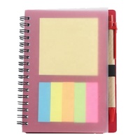 Nouveau Style Noir Kraft Cahier À Spirale Stylo Logo Personnalisé PVC A5/A6/A4 Élégant Organisateur Agenda/Journal/Fil À Coudre Cadeau