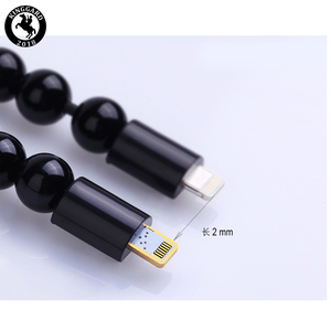 Câble de données USB Kinggard Micro Type-C avec gaine TPE, câble de charge rapide en forme de bracelet pour téléphone portable - Product Image 6