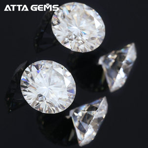 Venta al por mayor 6,5mm <span class=keywords><strong>1</strong></span> <span class=keywords><strong>quilate</strong></span> sintético blanco <span class=keywords><strong>Diamante</strong></span> Suelto anillo precio por <span class=keywords><strong>quilate</strong></span> - Product Image 6