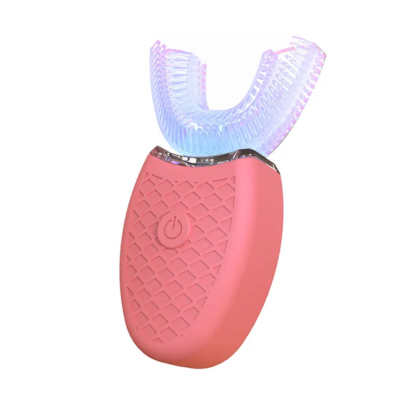 Heetste Verkopende Ultrasone Trillingen Elektrische Tanden Whitening Usb Draagbaar Koud Licht Automatische 360 Graden Tandenborstel