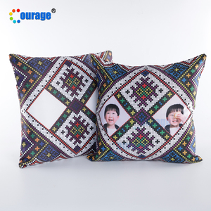 New Design Satin Silk Pillow case Sublimation Custom Pillow Case Blank Pillow <strong>Cushion</strong> <strong>Cover</strong> for Sublimation BZ-029 - Product Image 1