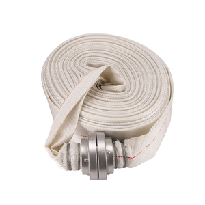 Alta Presión fuerza Flexible sola chaqueta de PVC blanco fuego de manguera - Product Image 1