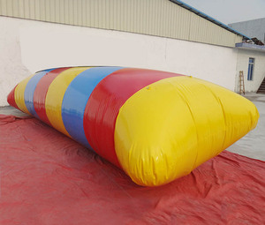 Lake Inflatable Aqua Launch <strong>Floating</strong> Inflatable <strong>Water</strong> Catapult Jumping <strong>Blob</strong> for Adult