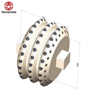 Tunnel Boring Machine Roller Cutter TBM Triple Disc Cutter