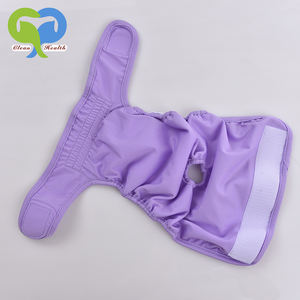 단단한 우수한 질 걸이 & 반복 마감을 가진 재사용할 수 있는 빨 수 있는 여성 개 기저귀 - Product Image 2