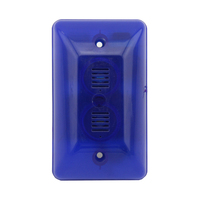 Sirène stroboscopique filaire à LED haute intensité sonore, alarme incendie à prix abordable 12V 24V Lionshield LS-102 85dB