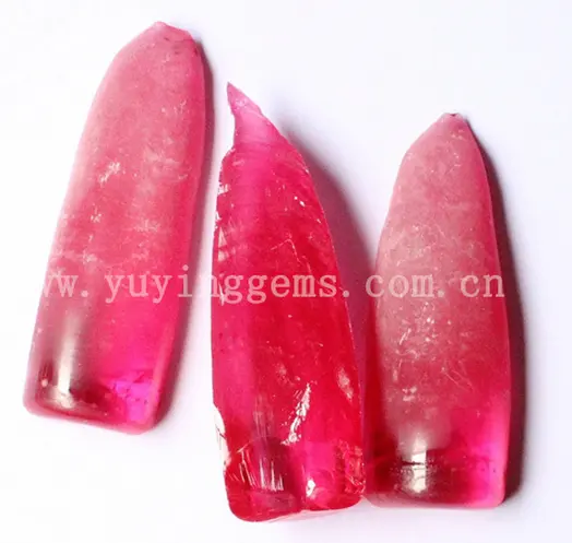 Natural áspero piedra de rubí para hacer joyería duro corindón piedras preciosas compradores de China