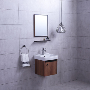 Mueble <span class=keywords><strong>de</strong></span> <span class=keywords><strong>Baño</strong></span> Moderno <span class=keywords><strong>de</strong></span> Esquina, Pequeño, <span class=keywords><strong>de</strong></span> PVC, <span class=keywords><strong>para</strong></span> Montar en la Pared, con Espejo Incluido, <span class=keywords><strong>de</strong></span> Alta Venta - Product Image 2