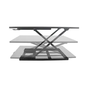 2022 ayarlanabilir yükseklik masası ayaklı masa dönüştürücü katlanabilir oturmak standı masası monitör ve PC için