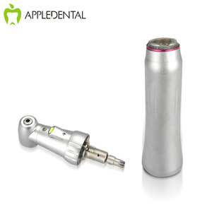 Pieza de Mano Dental LED APPLEDENTAL con Botón de Presión, Relación 1:5, Anillo Rojo, Contra Ángulo Incremental - Product Image 2