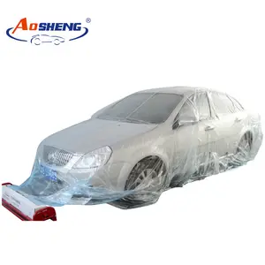 Soft hardness car paint plastic PE film printable clear plastic cover