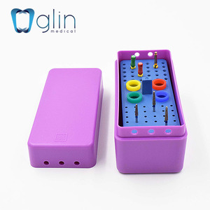 מחזיק קלטת עיקור שיניים GLIN מחזיק 72 חורים תיבת עיקור שיניים חיטוי שיניים תיבת אנדו G-72A - Product Image 2
