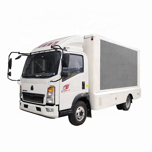 Advertising Outside Broadcast Vehicle 4x2 Mobile Stage Truck for Sale