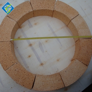 Mattoni Refrattari Curvi Circolari <span class=keywords><strong>CB4</strong></span>/6/9/11/12 Forma Speciale - Product Image 2