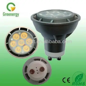 Greenergy китае завод новые gu10 переменного тока/dc85-265v 50/60hz 6.5w фокус световое пятно с ce и стабильностью