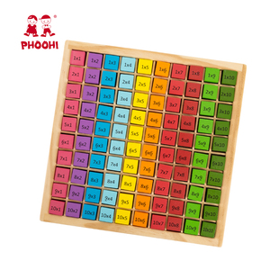 Hot Bán Trẻ Em Chơi Chơi Giáo Dục Hội Đồng Quản Trị Đồ Chơi Bằng Gỗ Khối Phép Nhân Bảng Cho Trẻ Em - Product Image 2