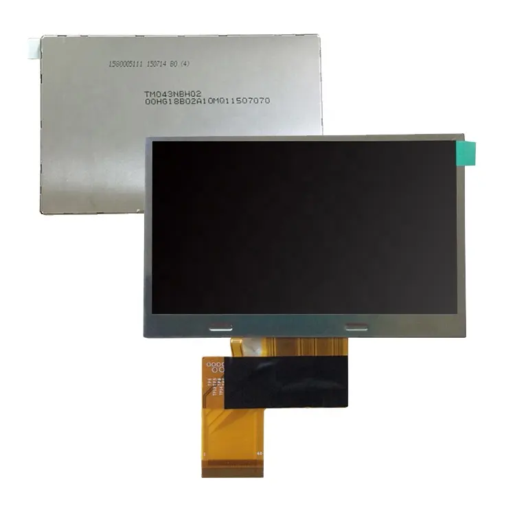 TM043NDH02 4.3 inç 480*272 a-Si TFT-LCD Panel ekran ekran TM043NDH02-40 esnek LCD panel