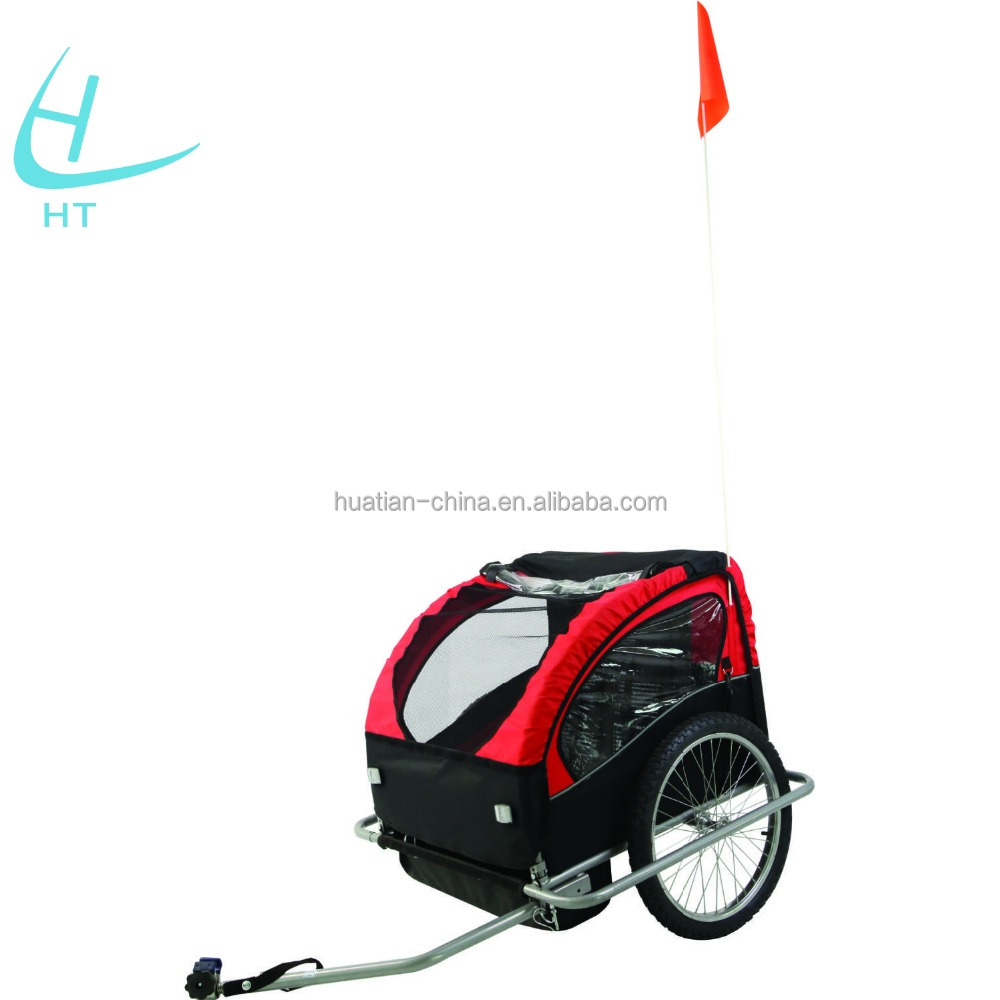 Портативный Трейлер для домашних животных с дождевиком TC2023A, полуприцеп