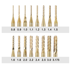 Weix yüksek kalite HRC 50 karbür Tungsten mısır kesici kesme ağaç İşleme freze <span class=keywords><strong>CNC</strong></span> freze uçları oyma makinesi için - Product Image 5