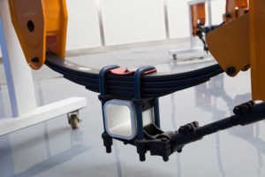 LUEN Semi Trailer Parts American <strong>Type</strong> <strong>Leaf</strong> <strong>Spring</strong> 3 Axle Suspension Used Truck Trailer - Product Image 5