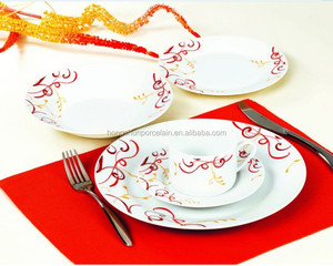 Services <span class=keywords><strong>de</strong></span> <span class=keywords><strong>table</strong></span> <span class=keywords><strong>en</strong></span> <span class=keywords><strong>porcelaine</strong></span> / Designs <span class=keywords><strong>de</strong></span> vaisselle HD / Vaisselle d'hôtel, Assiettes <span class=keywords><strong>de</strong></span> haute qualité pour la restauration - Product Image 2