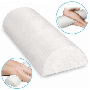 Almohada <span class=keywords><strong>de</strong></span> Media Luna para Aliviar el <span class=keywords><strong>Dolor</strong></span> <span class=keywords><strong>de</strong></span> Espalda - El Mejor Soporte para Dormir <span class=keywords><strong>de</strong></span> Lado o Boca Arriba, Almohada <span class=keywords><strong>de</strong></span> Espuma Viscoelástica Semi-Rolable para Piernas/Rodillas - Product Image 1