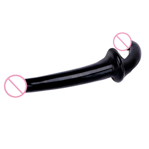 Doble penetración silicón adulto juguetes sexuales lesbianas realista masturbador pene consolador Doble - Product Image 4