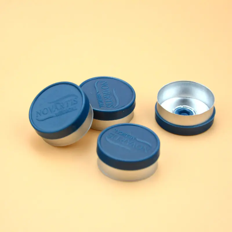 Custom flacon flip top cap 20mm aluminium cap seal voor glazen flacon