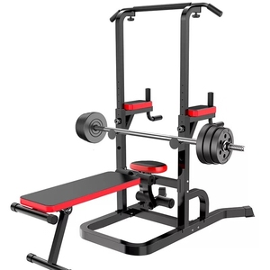 Wholesale Gym Equipment Multifunction Fitness Station Gym Pull up <strong>Power</strong> <strong>Tower</strong> Sit up Bench - Product Image 2