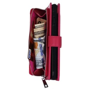 Mode Amovible 2 in1 Zipper Aimant Pièce PU cover Housse en cuir pour <span class=keywords><strong>Apple</strong></span> <span class=keywords><strong>iPhone</strong></span> <span class=keywords><strong>7</strong></span> Téléphone Shell - Product Image 4