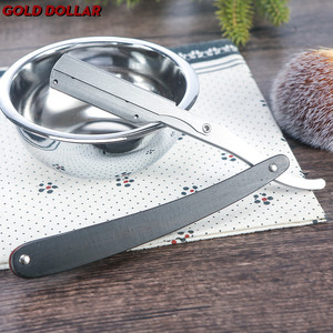 <span class=keywords><strong>Afeitadora</strong></span> de hoja recta con mango de madera OEM y cuchilla reemplazable para cortar el cabello, <span class=keywords><strong>afeitadora</strong></span> de acero inoxidable para hombres - Product Image 2
