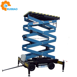 Sewa <span class=keywords><strong>Lift</strong></span> Gunting Hidrolik Elektrik Mobile Tinggi 5m - Product Image 2