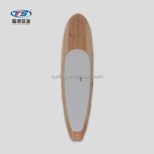 Último diseño CNC shaping al por mayor madera sup paddle board blanks