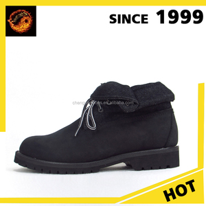Chine gros de haute qualité travail en cuir Nubuck hommes cheville bottes chaussures de sécurité rocklander prix - Product Image 4