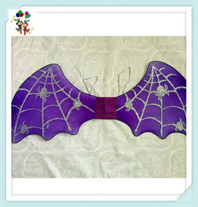 Costume da festa di Halloween per adulti in maschera di colore viola personalizzato HPC-2390 di ali - Product Image 2
