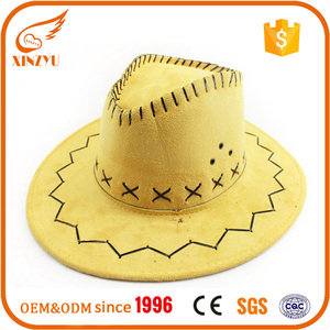 Barato al por mayor de los niños sombreros de vaquero moda amarillo mini sombreros de vaquero - Product Image 4