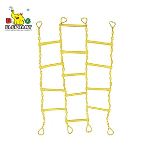 PVC Coated Chain Cargo Net Climbing chain Ladder For Outdoor Playground Equipment