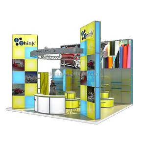 Detian Display angebot öffnen insel messestände tragbare expo messestand für ausstellung system