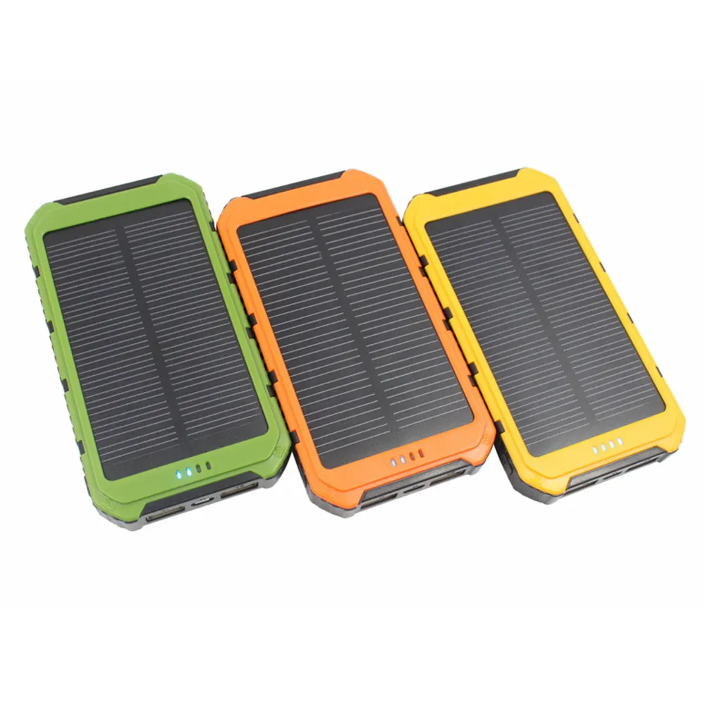 Cargador de teléfono móvil solar rohs, 3 pruebas