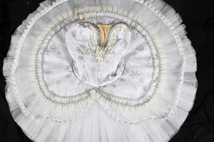 Tutù Professionale Dorato di Alta Qualità Personalizzato per Esibizioni di Danza Classica Femminile - Product Image 5